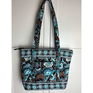 Vera Bradley Java Blue Villager Tote bag
